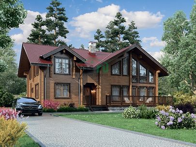Двухэтажные деревянные дома